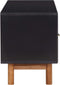 vidaXL - Tv-meubel - 100x35x45 - cm - massief - acaciahout - en - MDF