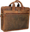 Rat Pack by Orange Fire Leren Laptoptas Aktetas 15.6 inch Bogart Rat Pack OF 558/15 Bruin