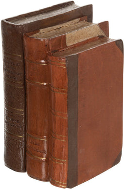 J-Line decoratie Boeken - polyresin - bruin - medium