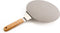 Inpro Pizzaschep RVS - Rond - Houten handvat - 30 cm diameter - Vaatwasbestendig