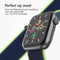 imoshion Nylon⁺ bandje - Geschikt voor Apple Watch 1, 2, 3, 4, 5, 6, 7, 8, 9, 10, SE, Ultra (2) - 44/45/46/49 mm - Lichtgroen - One Size