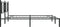 vidaXL - Bedframe - met - hoofdbord - metaal - zwart - 200x200 - cm