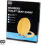 Infinity Goods Bamboe WC Bril Emmy - Toiletbril - RVS Scharnieren - Bamboe