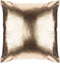ASTER - Sierkussen set van 2 - Goud - 45 x 45 cm - Polyester