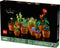 LEGO Icons Miniplantjes - Bouwset voor volwassenen - 9 modelplanten - Terracottakleurig