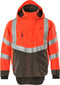 Mascot Safe Supreme Shell - Gevoerde jas - Ademend waterdicht - hi-vis rood/donkerantraciet - L
