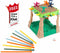 AVENTURIERS DES SABLES - Jeu De Société Et D'Action Sensoriel Avec Du Sable Magique Kinetic Sand - Affronte Les Sables Mouvants & Soit Le Dernier Explorateur Encore Debout Pour Gagner - Jeu 4 Ans +