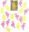 Joie Tropical set van 20 herbruikbare ijsblokjes flamingo en ananas