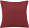 LUCAN - Slaapbank 3-zits - Rood - Polyester