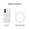 Apple iPhone 17 - Smartphone - 256GB opslag - Paars
