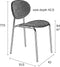 ANLI STYLE Chair Donny Grey
