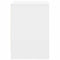 vidaXL - Nachtkastjes - 2 - st - met - lade - 40x34x50 - cm - wit