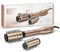 BaByliss Big Hair Dual Föhnborstel AS952E - Roterende föhnborstel - 2 borstels 40mm en 50mm - Goud/Zwart/Rosé goud