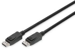 Assmann AK-340106-030-S - DisplayPort-kabel - 8K ondersteuning 3,0 m - Zwart