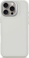 DECODED Siliconen Stacks Hoesje Geschikt voor iPhone 16 Pro Max - Premium Soft-Touch Materiaal - Antibacteriële Coating - Geschikt voor MagSafe - Stone Grijs