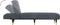 vidaXL - Chaise - longue - fluweel - donkergrijs