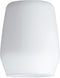 Paulmann Vento - Lampenkap mat glas 80 mm - Wit