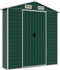 vidaXL - Tuinschuur - 191x130x198 - cm - gegalvaniseerd - staal - groen