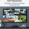 Reolink NVS8 - 8-Kanaals POE NVR - 24/7 opname tot 16 MP - Zwart