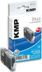 KMP H63 - Inktcartridge - Compatibel met HP - Zwart