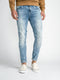 Petrol Industries - Heren Nash narrow fit jeans - Blauw - Maat W29L34