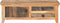 vidaXL - Salontafel - 90x50x31 - cm - massief - gerecycled - hout
