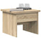 Salontafel Sonoma Eiken 55 x 54,5 x 45 cm Bewerkt hout