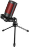 Savio wired gaming microphone with backlight tripod USB SONAR PRO Zwart, Rood Microfoon voor spelcomputers