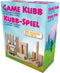 Eddy Toys Kubb-Spel - Kubb - Hout - met Opbergzak - Small