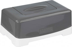 LUMA - Billendoekjesdoos - Eenvoudig te openen en sluiten - Dark Grey