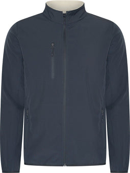 Mario Russo Softshell Jas - Winterjas Heren - Winddicht en waterafstotend - Navy - L