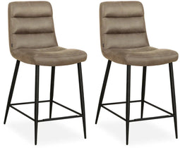 MX Sofa - Lena – Barstoelen – Truffle – Set van 2