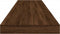 vidaXL - Wandschappen - 4 - st - 100x10x1,5 - cm - bewerkt - hout - bruin - eikenkleur