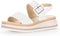 Gabor 22.744.60 - Dames Sandalen - Verstelbare klitteband - Wit