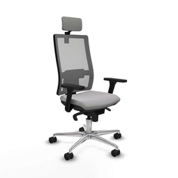 Bureaustoel Piqueras y Crespo 3D086N2 Lichtgrijs