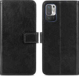 iMoshion Hoesje Geschikt voor Xiaomi Redmi Note 10 (5G) Hoesje Met Pasjeshouder - iMoshion Luxe Bookcase - Zwart