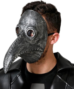 ATOSA - Masker plagendokter grijs volwassenen