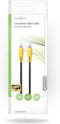 Nedis CVGP24100BK20 - AV-kabel RCA 200cm - Geel