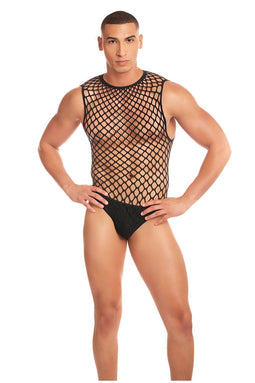 RAINBOW PARTY FULL EFFECT 2 PCS SET BLACK, L/XL
