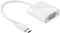 Wentronic USB-C/VGA Adapter - 1080p 60Hz - Wit