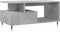 vidaXL - Salontafel - 90x49x45 - cm - bewerkt - hout - betongrijs