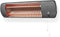 Nedis HTBA10GY - Elektrische Badkamerverwarming - 1200W - Wandmontage