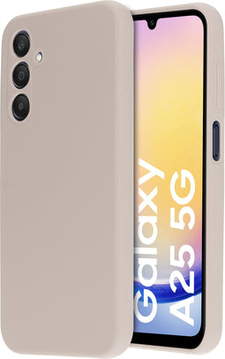 Mobiparts Samsung Galaxy A25 - Silicone Cover - Soft-touch - Soft Salmon