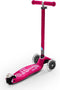 Micro Step Maxi Deluxe Roze LED wielen