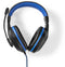 Nedis GCK41100 - Gaming Combo Kit - 4-in-1 met verlicht toetsenbord en stereo headset - Blauw/Zwart