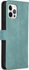 iMoshion Hoesje Geschikt voor iPhone 12 Pro / 12 Hoesje Met Pasjeshouder - iMoshion Luxe Bookcase - Lichtblauw