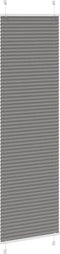 vidaXL - Plissé - rolgordijn - 55x200 - cm - stofbreedte - 54,4 - cm - antraciet