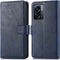 iMoshion Hoesje Geschikt voor Oppo A77 Hoesje Met Pasjeshouder - iMoshion Luxe Bookcase - Donkerblauw