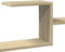 vidaXL - Wandschap - 104x15x49 - cm - bewerkt - hout - sonoma - eikenkleurig
