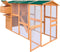 vidaXL - Kippenhok - 295x163x170 - cm - hout